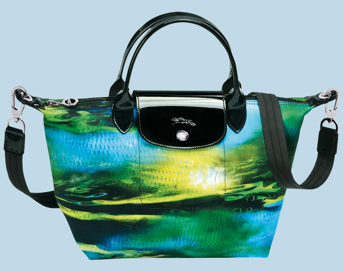 Hot Trend: Graphic Print Bags from Burberry Prorsum & Longchamp