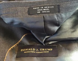 Trump made in Mexico for Macy's